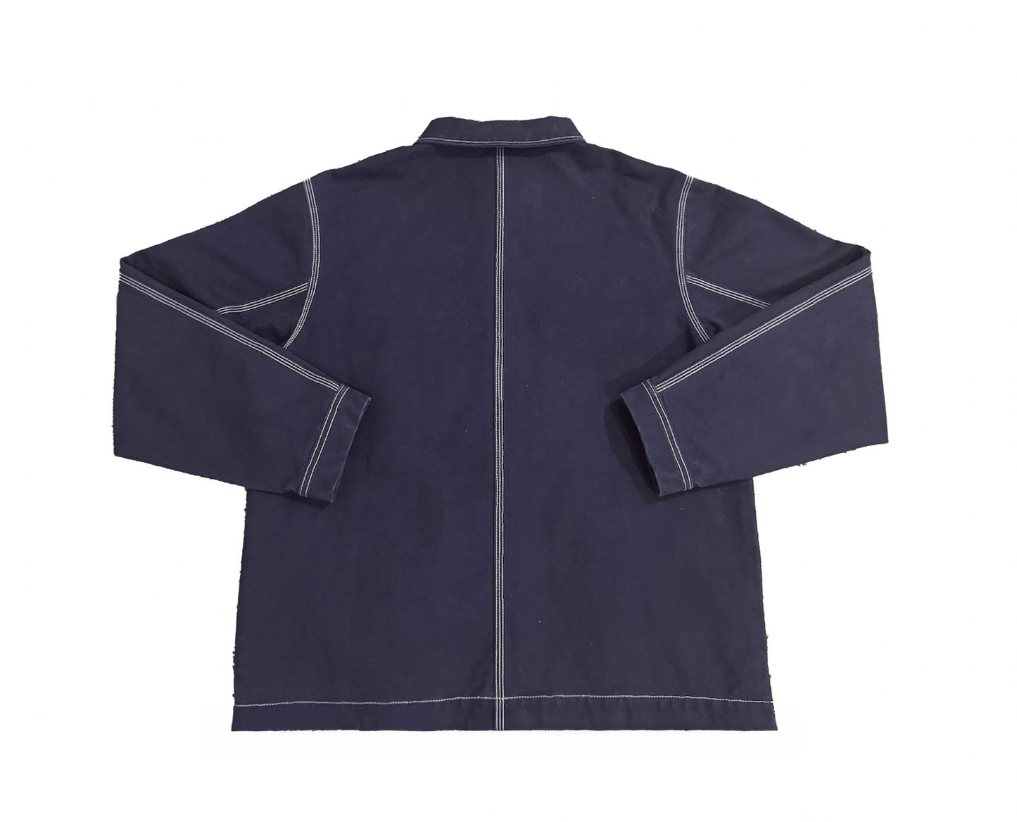 Contour Stitch Chore Jacket - Navy
